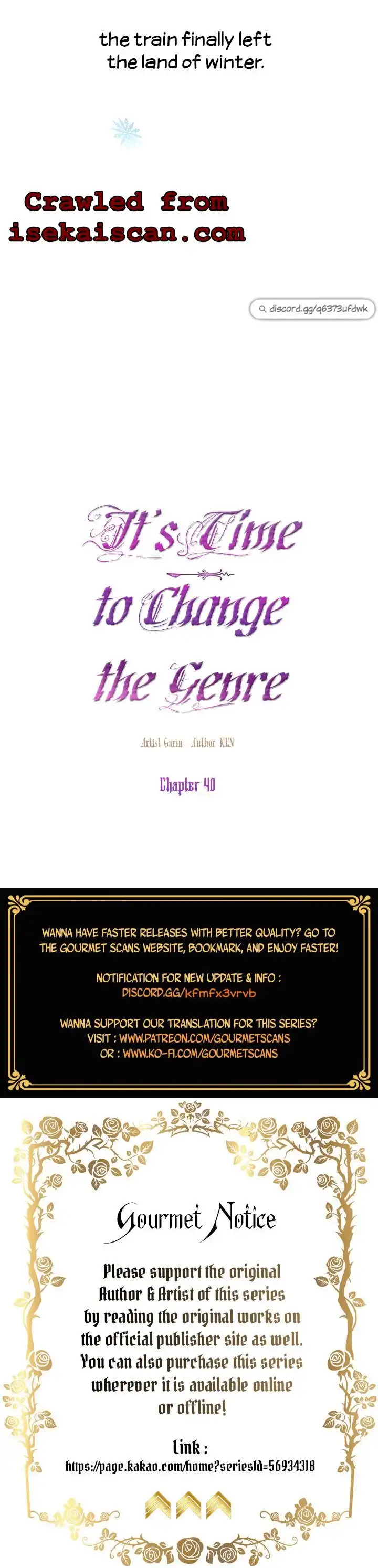 I Will Change The Genre Chapter 40 26